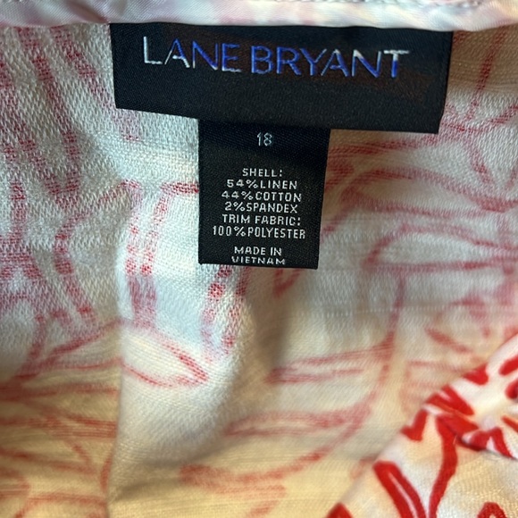 LANE BRYANT Full Skirt with Colorblock Hem Size 18 - Picture 9 of 9